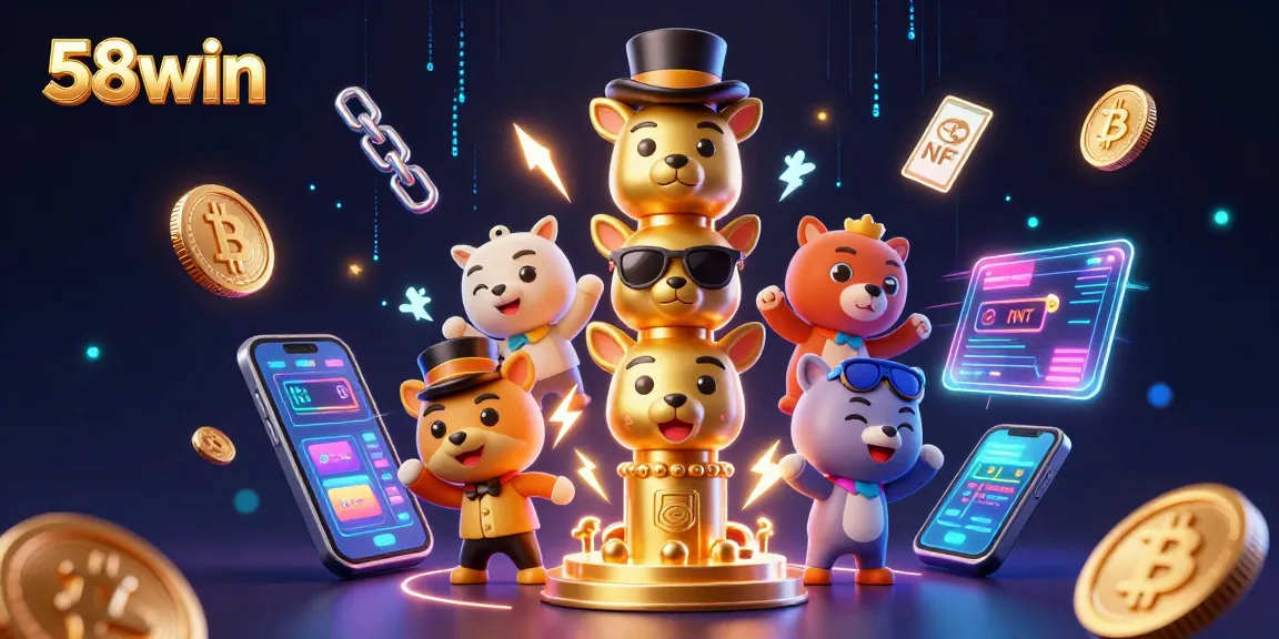 Play exciting games at 58win with vibrant characters and dynamic casino elements.