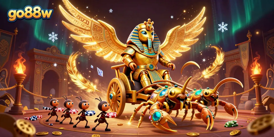 Experience go88w's thrilling casino journey with vibrant 3D characters and dynamic betting elements.