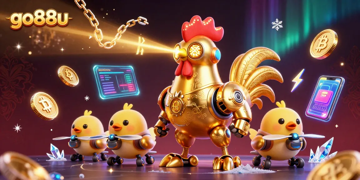 Experience thrilling gaming at go88u with dynamic casino elements featuring crypto coins and enchanting characters.