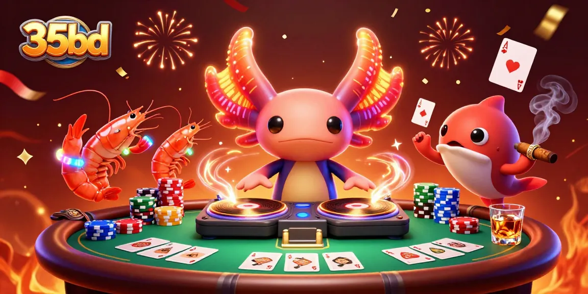 Experience energizing fun at 35bd casino with vibrant characters in a dazzling scene.